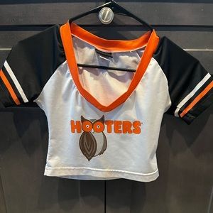 Hooters crop uniform